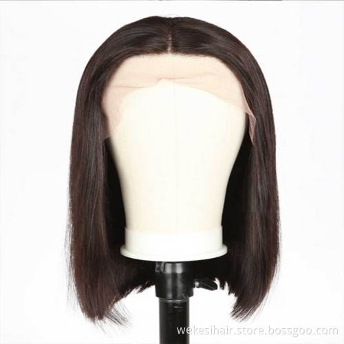 Short Curly Lace Wig Human Hair Bob Cut Full Lace Wigs With BaBy Hair Virgin Brazilian Bob Lace Front Wig